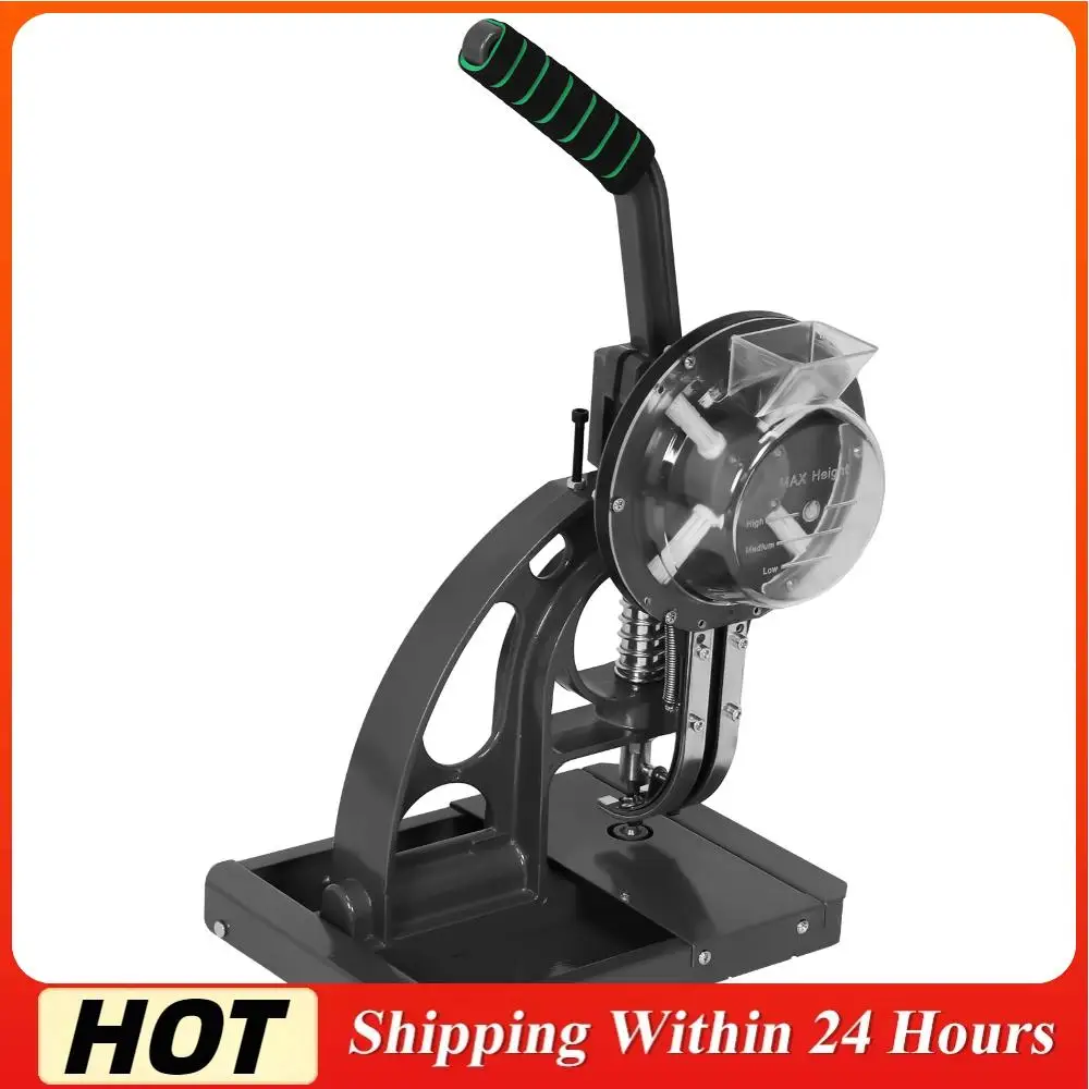 

Semi Automatic Eyelet Grommet Machine 8mm Eyelet Punch Tool Without Button Accessories for Fabric Leather Banners DIY Projects