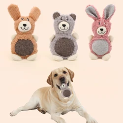 Dog toys Cute animal plush gnawing toys grinding teeth cleaning pet supplies