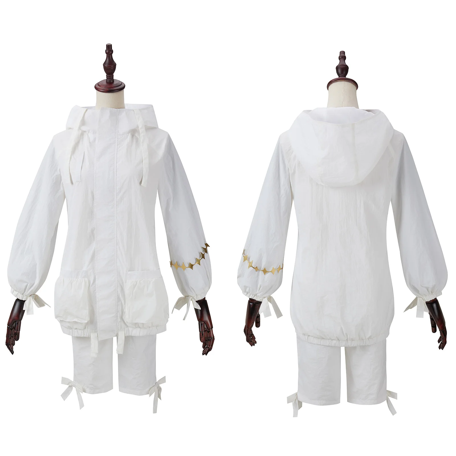 Costume Cosplay d'Oberon Game pour femme, manteau à capuche, pantalon court, uniforme d'Halloween, fête de carnaval, démon trempé