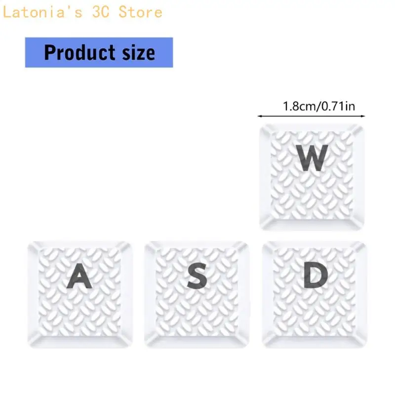 13Pcs Keycap Carbon Fiber Texture Rutschfeste Abdeckung für G915/G813/G815/G913 TKL X3UB – Detail 6