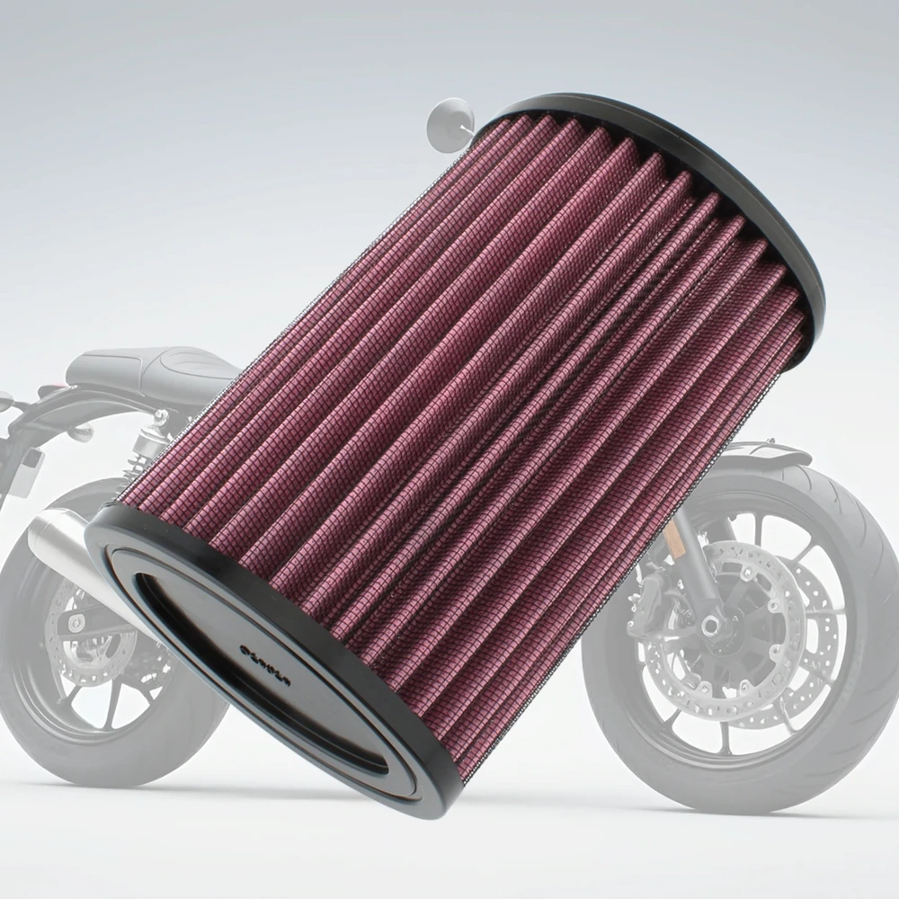 

Motorcycle Black Air Filter Cleaner For Triumph Bonneville T100 800 865 110th Steve McQueen SE Thruxton Scrambler Ace