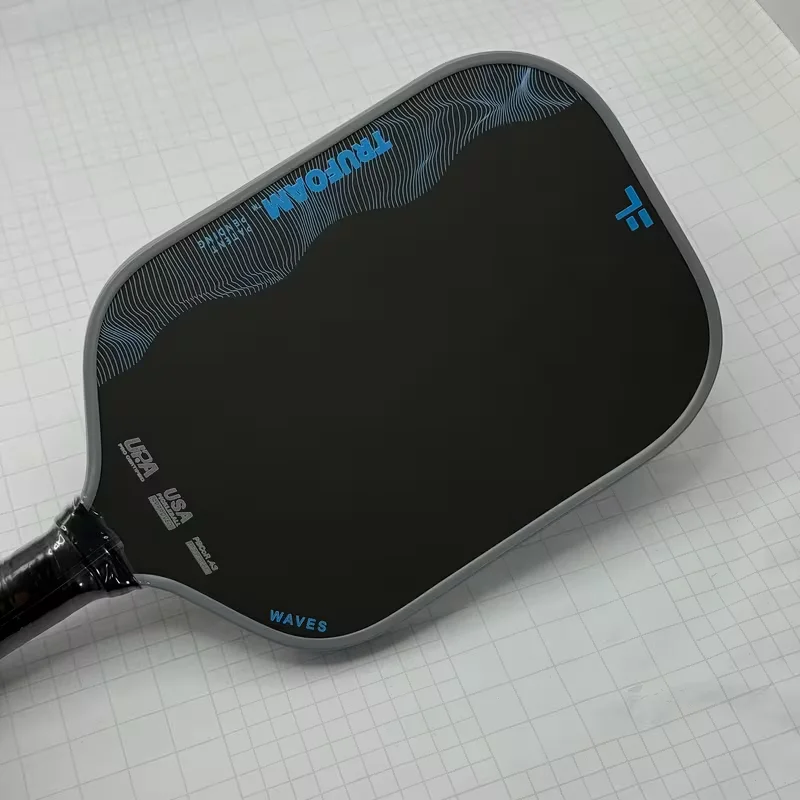 TFW3 High-Performance Pickleball Paddle: 16mm TruFoam Wave High-Elasticity Core with Full T700 Toray Carbon Fiber Face