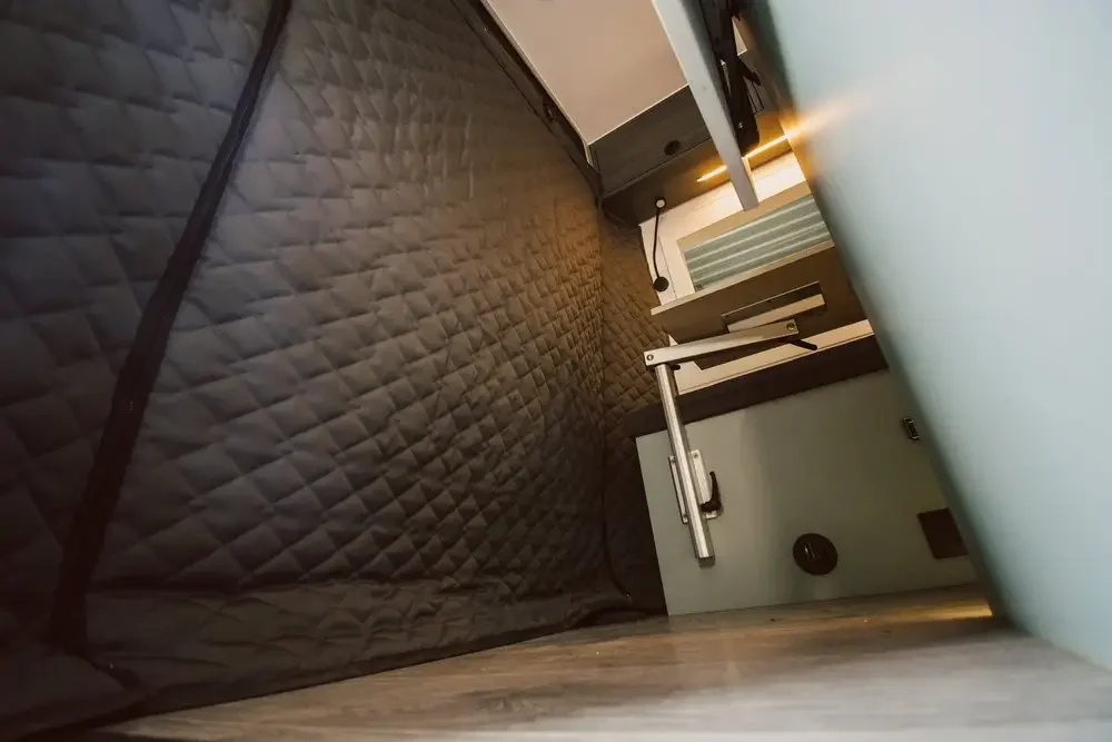 1 قطعة RV مبطن تعتيم الحرارية مقسم الكابينة غطاء لشركة فيات Ducato بيجو الملاكم سيتروين التتابع رام Promaster RV اكسسوارات