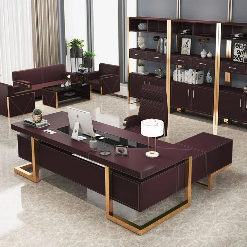 Aesthetic Office Desk Conference Executive Desk Workstation Bedside Office Desk Computer Executive Tavolino Hotel Furniture