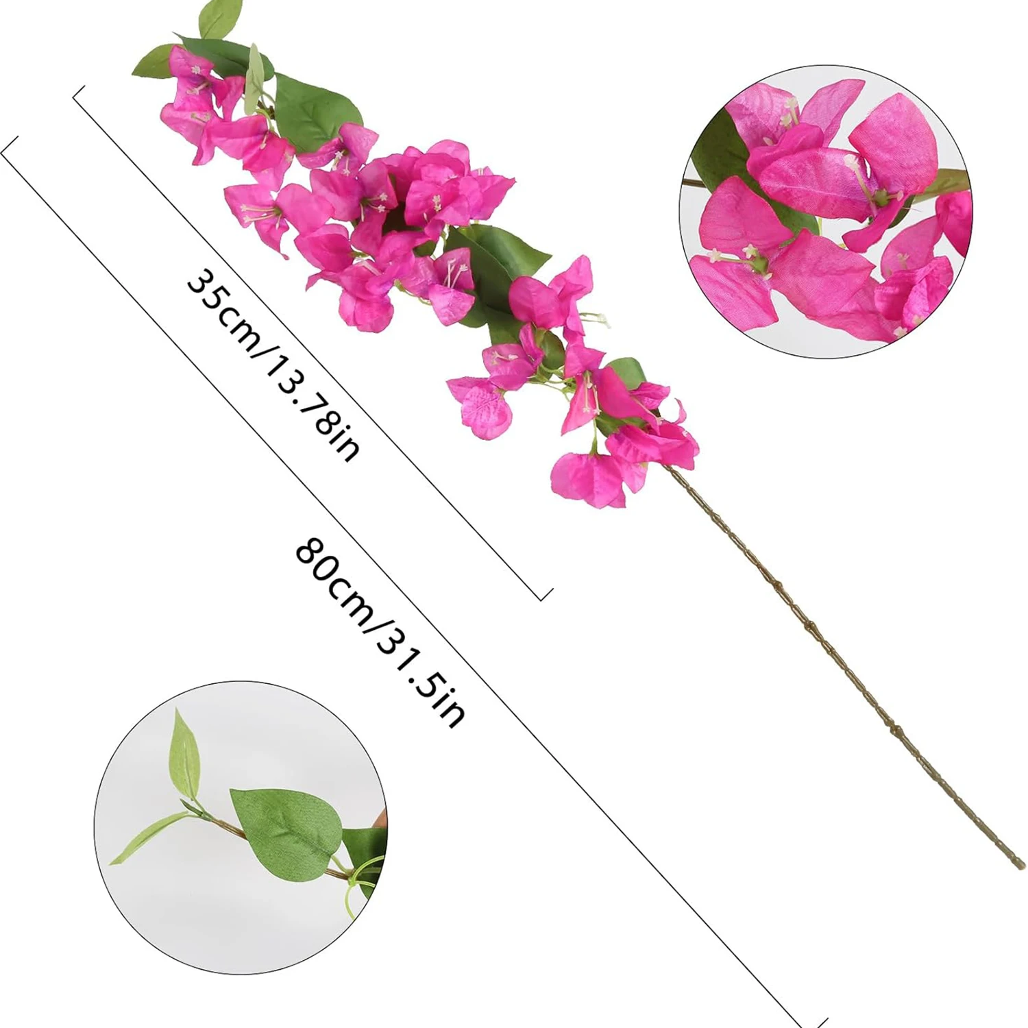 Künstliche Blumen Dreieckiger Rosenstrauß Hochzeitsdekoration Festivalzubehör Wohnzimmer Tisch Dekorative Leuchtende Accessoires – Detail 7
