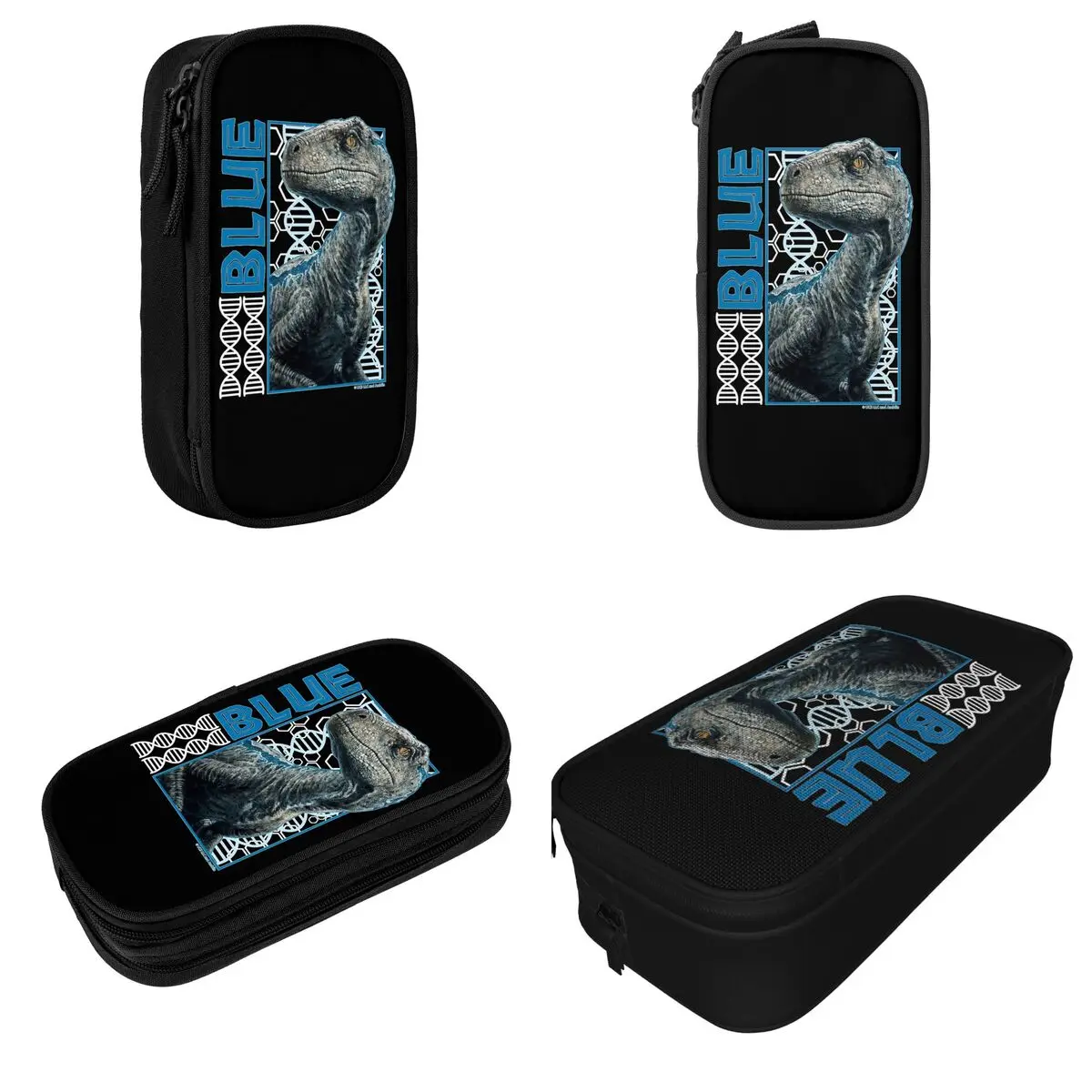 Imagem -02 - Jurassic World Dinosaur Lápis Cases Creative Pen Holder Material Escolar Presentes para Estudantes