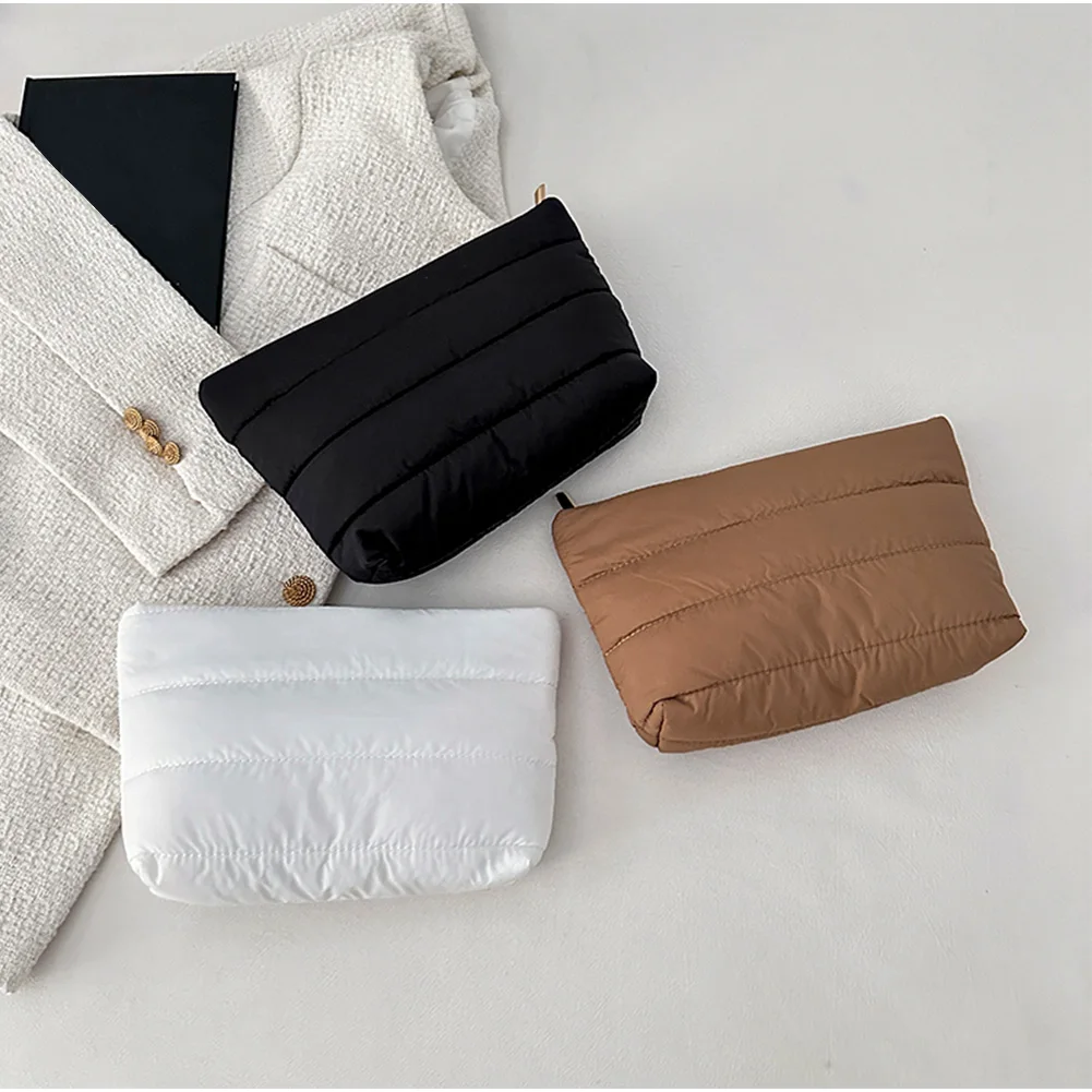 حقيبة مستحضرات التجميل العصرية للنساء للسفر وفرش المكياج ومقبض تخزين لفرش المكياج وأحمر الشفاه والإكسسوارات الإلكترونية #2