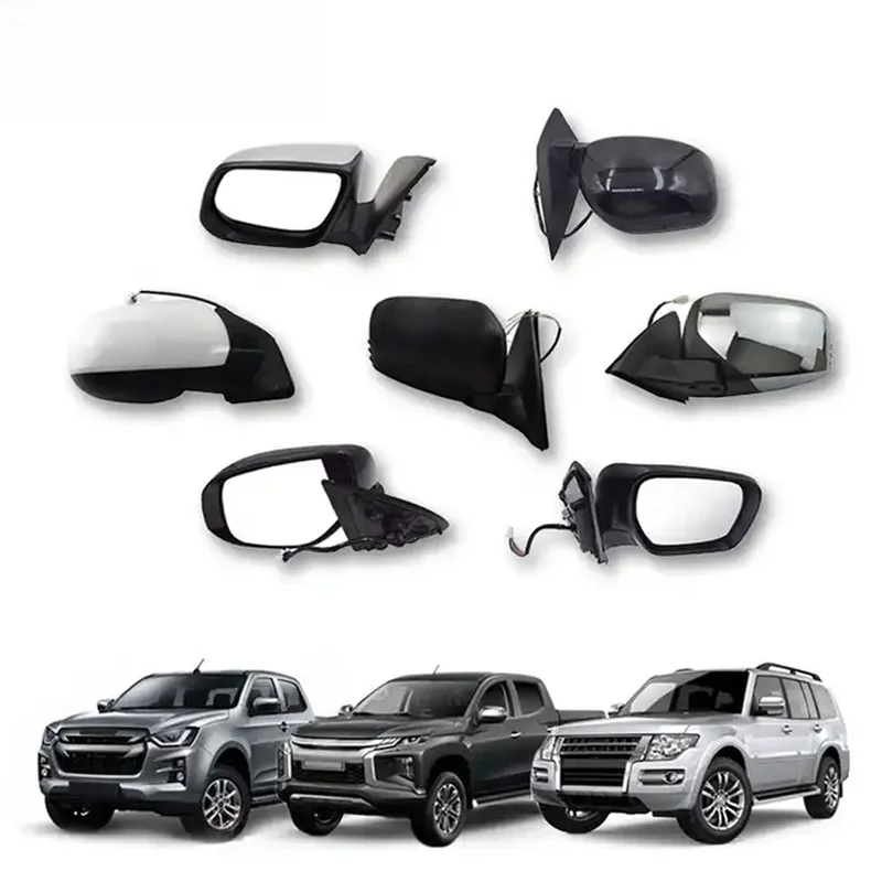 Kowze Auto Part Folding Door Mirror Side Mirror for  L200 Pajero Outlander  Hilux Prado  Navara  Dmax