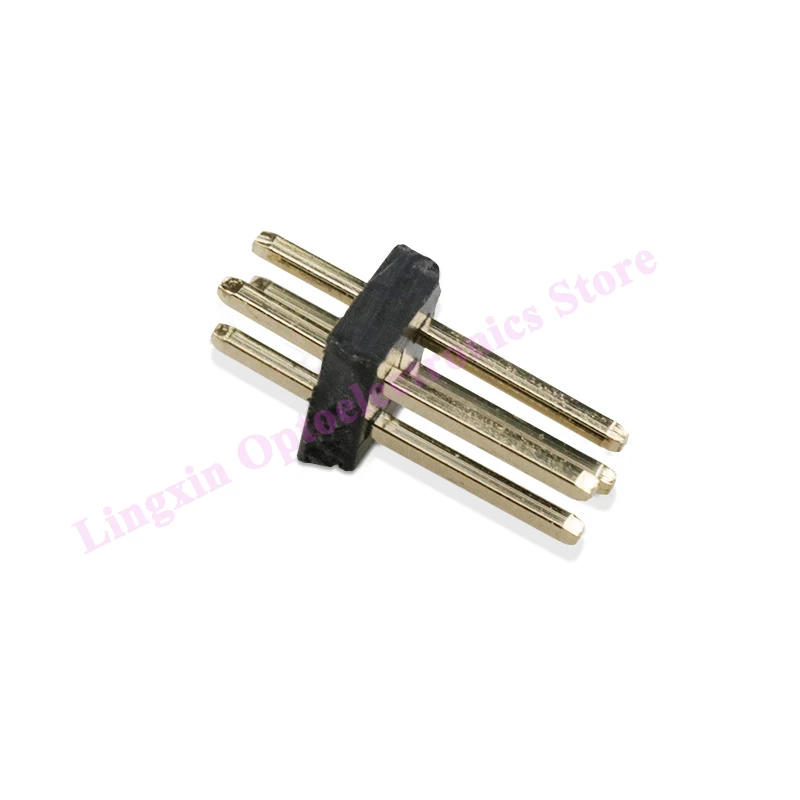 10PCS Gold Plating Pitch 1.27mm 2X3~40 Pins Double Row Male Header Straight Pin Connector 2X5 2X20 2X40P