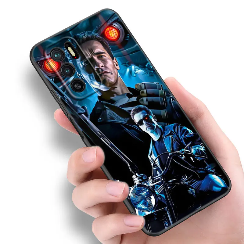 Arnold Schwarzenegger Terminator Phone Case For Xiaomi Redmi Note 8 9 10 11 11E 11T 11S 12 Pro 4G Plus 5G 8T 9S 10S 12S Cover