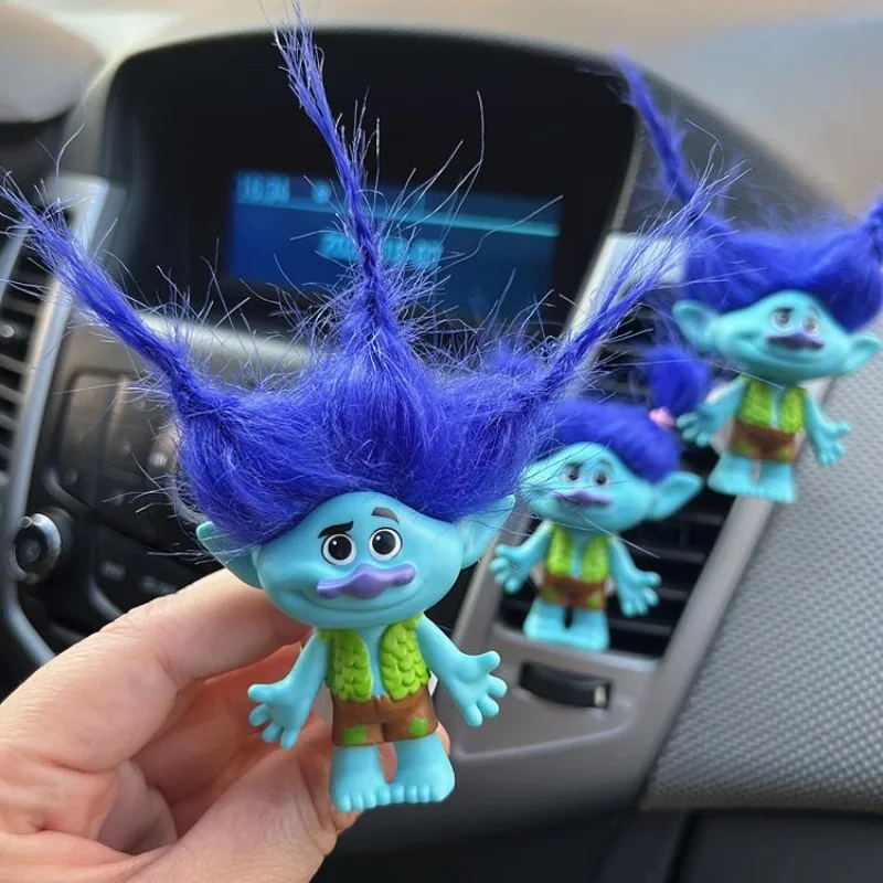 Trolls new car air conditioner vent decoration for men and women, personalized and creative, cute cartoon doll aromatherapy