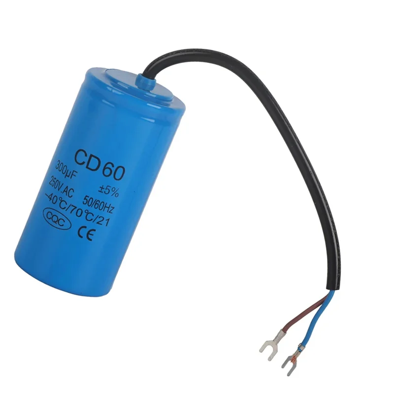 

ABUF-CD60 250 В 300 мкФ импульсный конденсатор взрывозащищенный аксессуар для электроприборов конденсатор двигателя, переключающий конденсатор