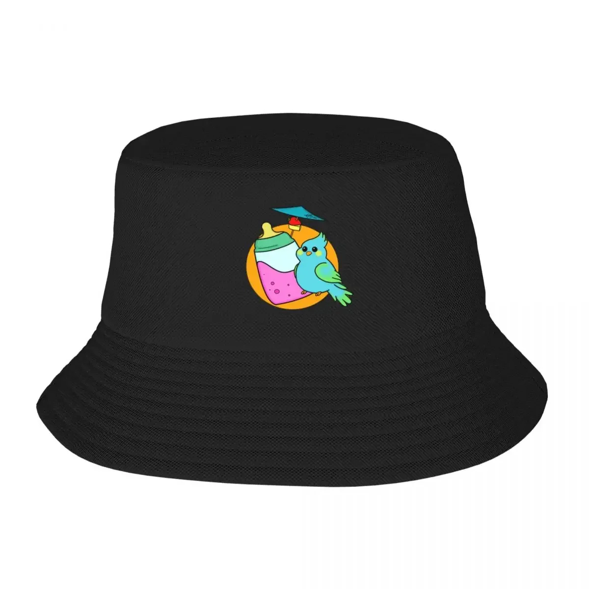 Baby Parrot Head Bucket Hat Trucker Hat funny hat Men's Baseball Women's