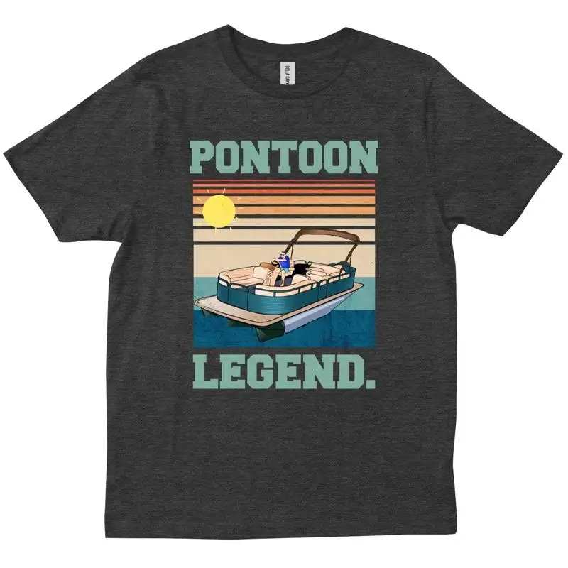 

Funny Pontoon BoaT T Shirt Captain s Owner Vintage Boating