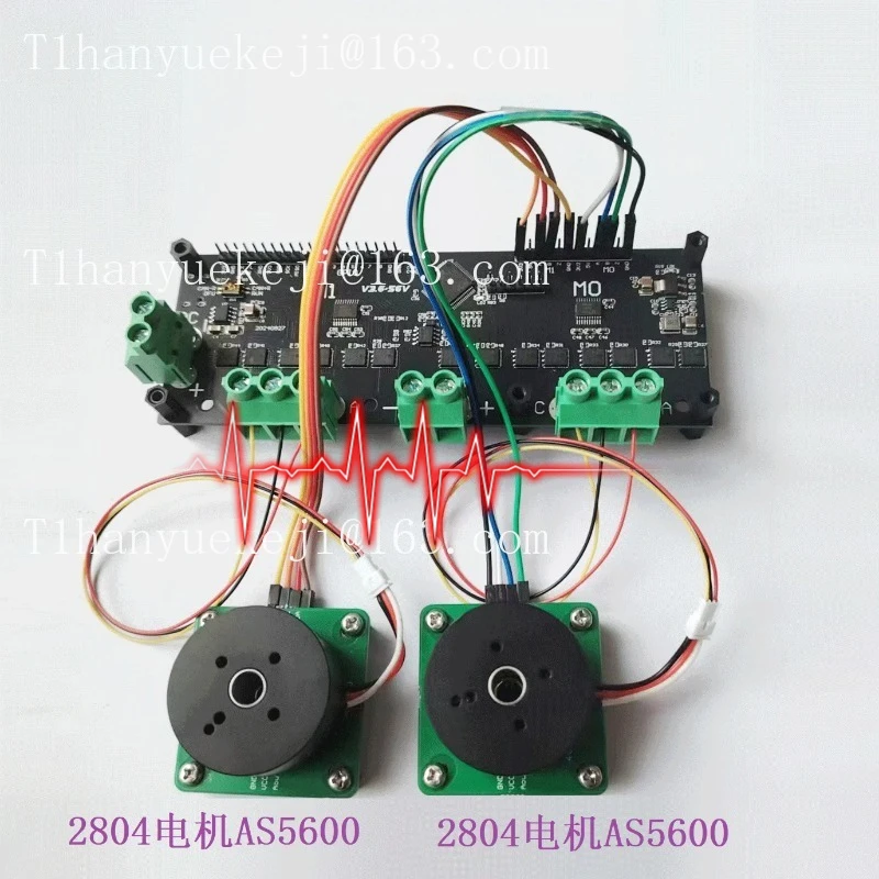2026 Suitable for STM32 for SimpleFOC Open Source Dual Brushless Motor Driver Development Board