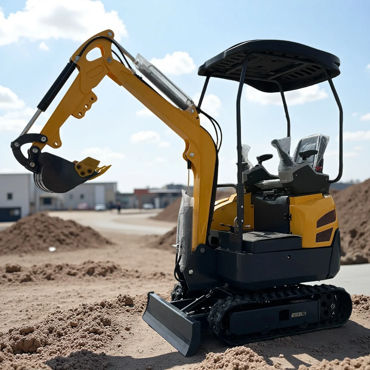 Mini Excavator 1.6 Ton 1.8 Customized Free Shipping Multi-function Kubota Engine Digger Small Crawler Farm Excavators Home