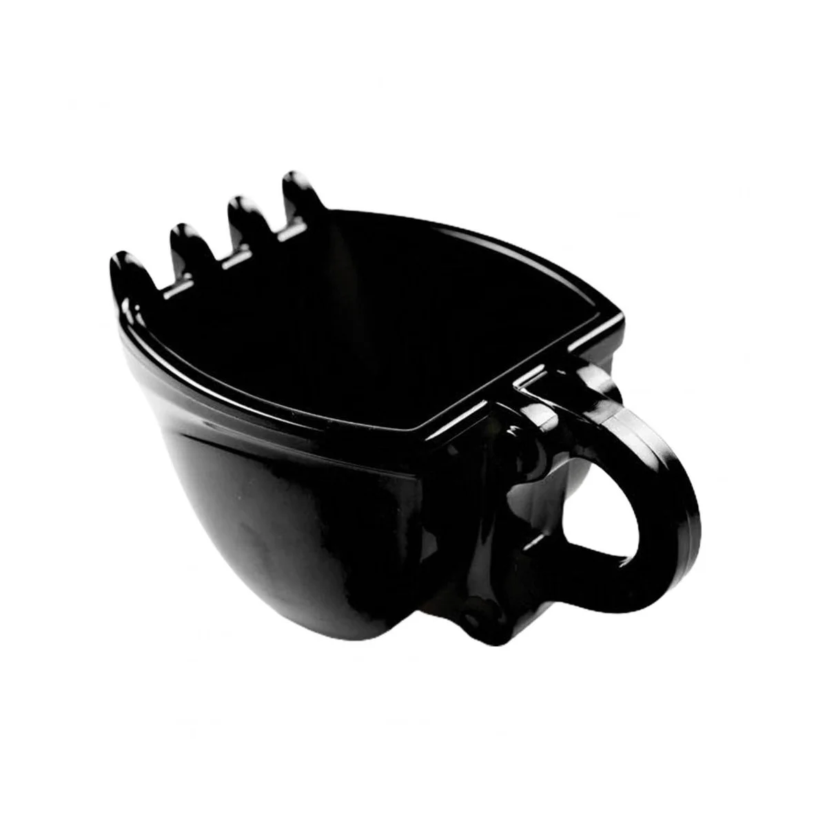 1Pc 330ML Excavator Bucket Mold Cup Coffee Mug Water Drinking Bucket Cup Tea Kitchen Drinkingware Black