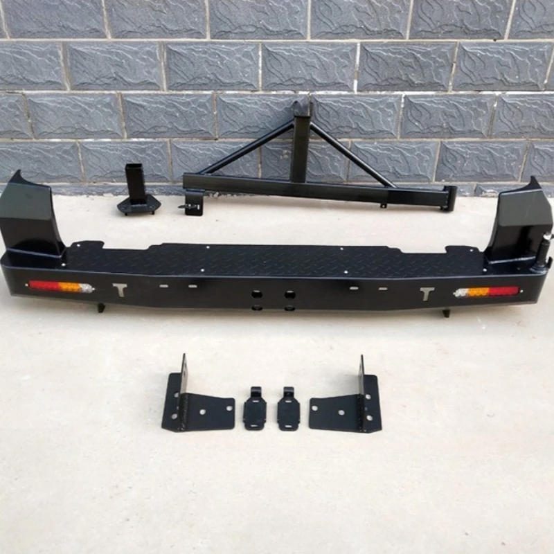 

Rear bar, bumper, spare tire rear bar, competitive rear bar, modified rear bar.