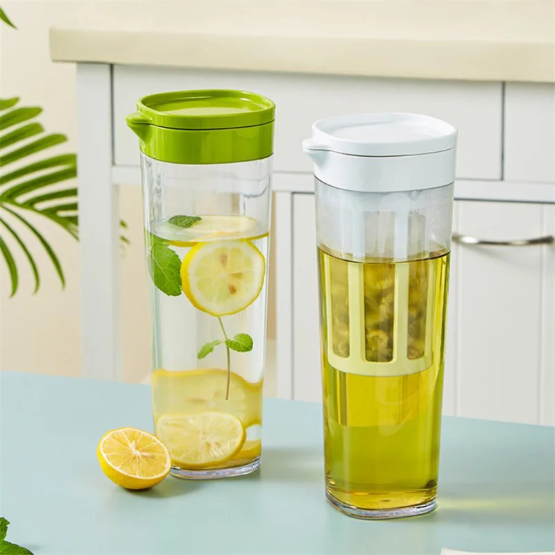 1.1L Cold Brew Machine Coffee Pot Juice Kettle Summer Water Pitcher Making Iced Coffee Lemonade Fruit Tea For Refrigerator