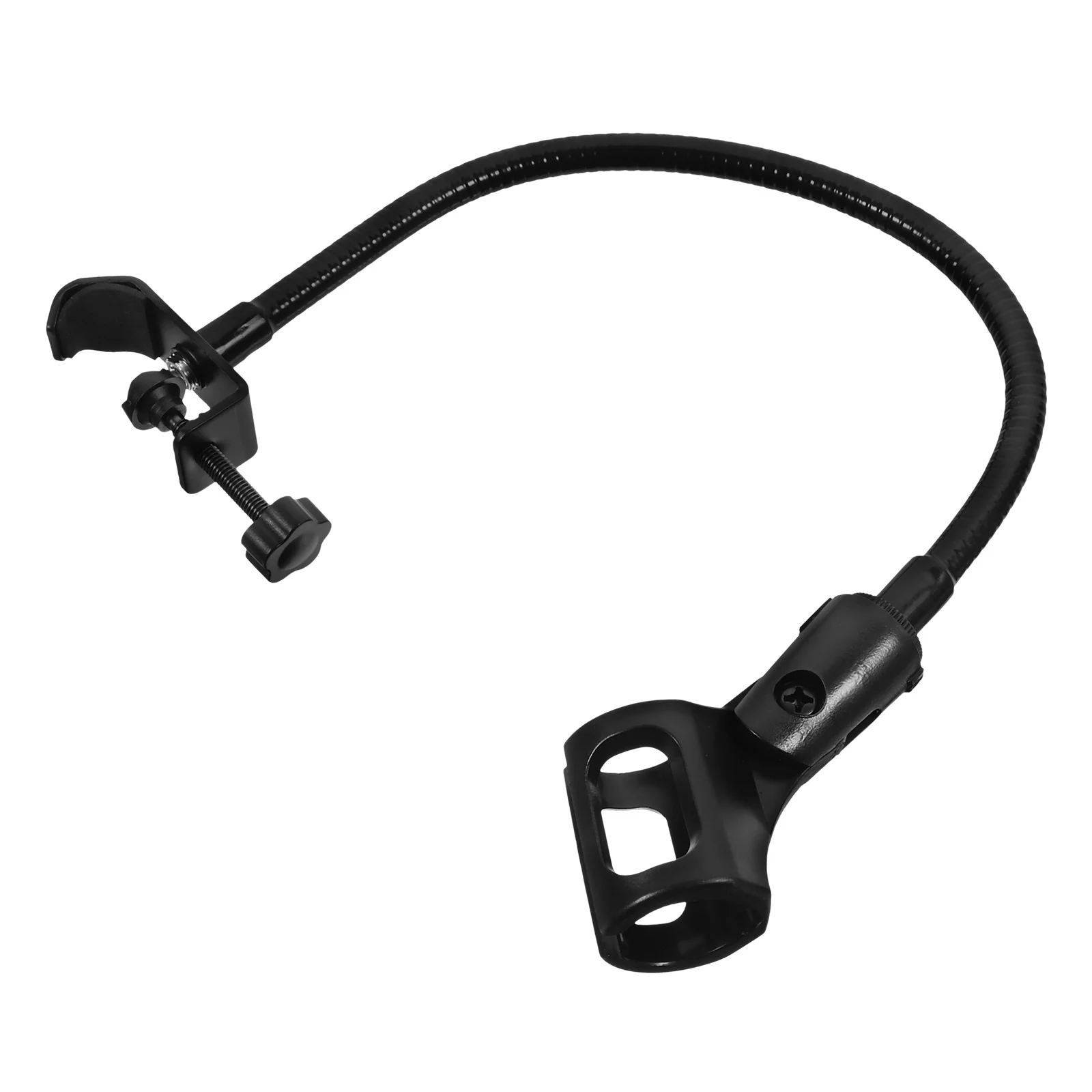 

1Set Flexible Tube Microphone Stand Universal Adjustable Gooseneck Mic Holder Rack for Desk Video Live Streaming