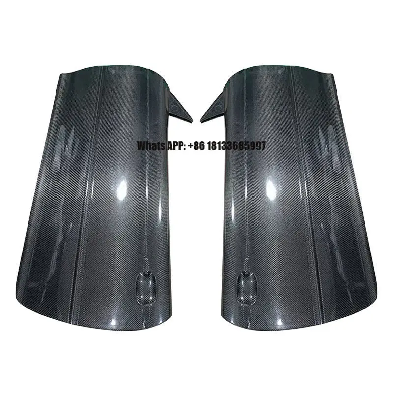 

Новые карбоновые накладки на двери для BMW E46 M3, черные кронштейны, карбоновый обвес.