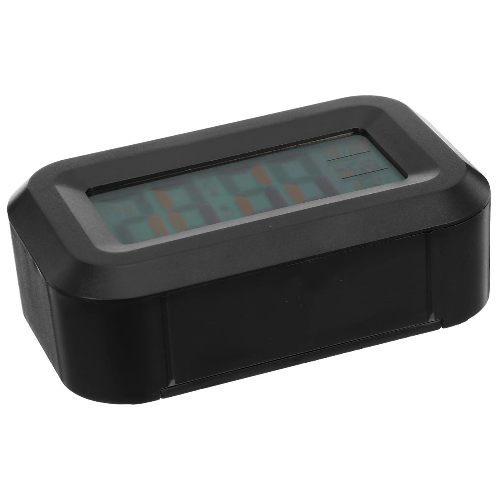 

Small Digital Alarm Clock with Bright LED Display Calendar and Temperature Function Desk Table Clock for Bedroom Office