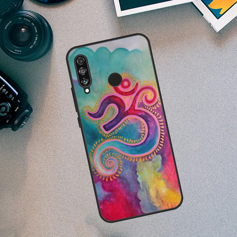 Capa de design Yoga Om Namaste Mandala, capa para Huawei Nova Y91 Y90 Y70 Y61 Y60 5T 11i 8i 3i P20 P40 P30 Lite 9 10 SE 11 Pro