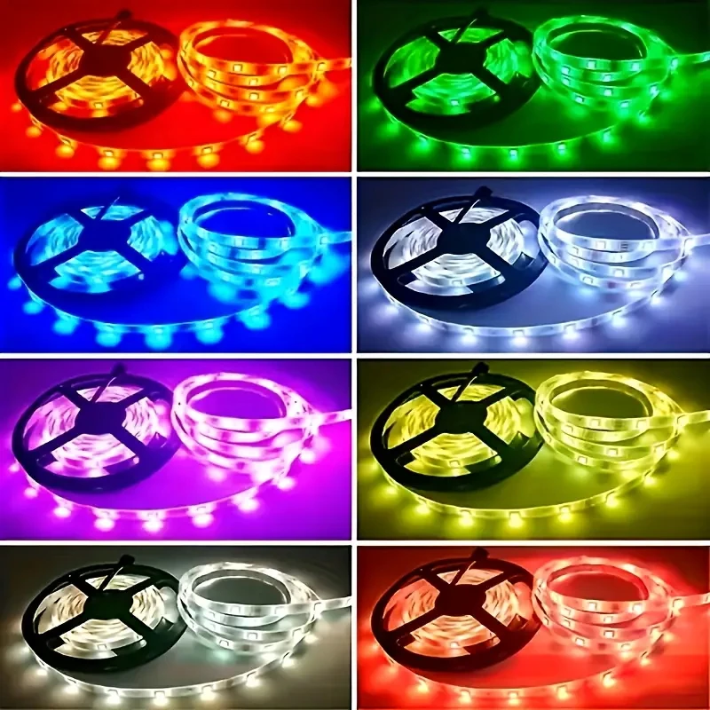 Usb Led قطاع 5 فولت 5050 الذكية بلوتوث اللمس عن بعد مصباح ليد لغرفة 5 متر 15 متر 20 متر Rgb الشريط إضاءة خلفية للتلفاز عيد الميلاد الشريط لوسيس