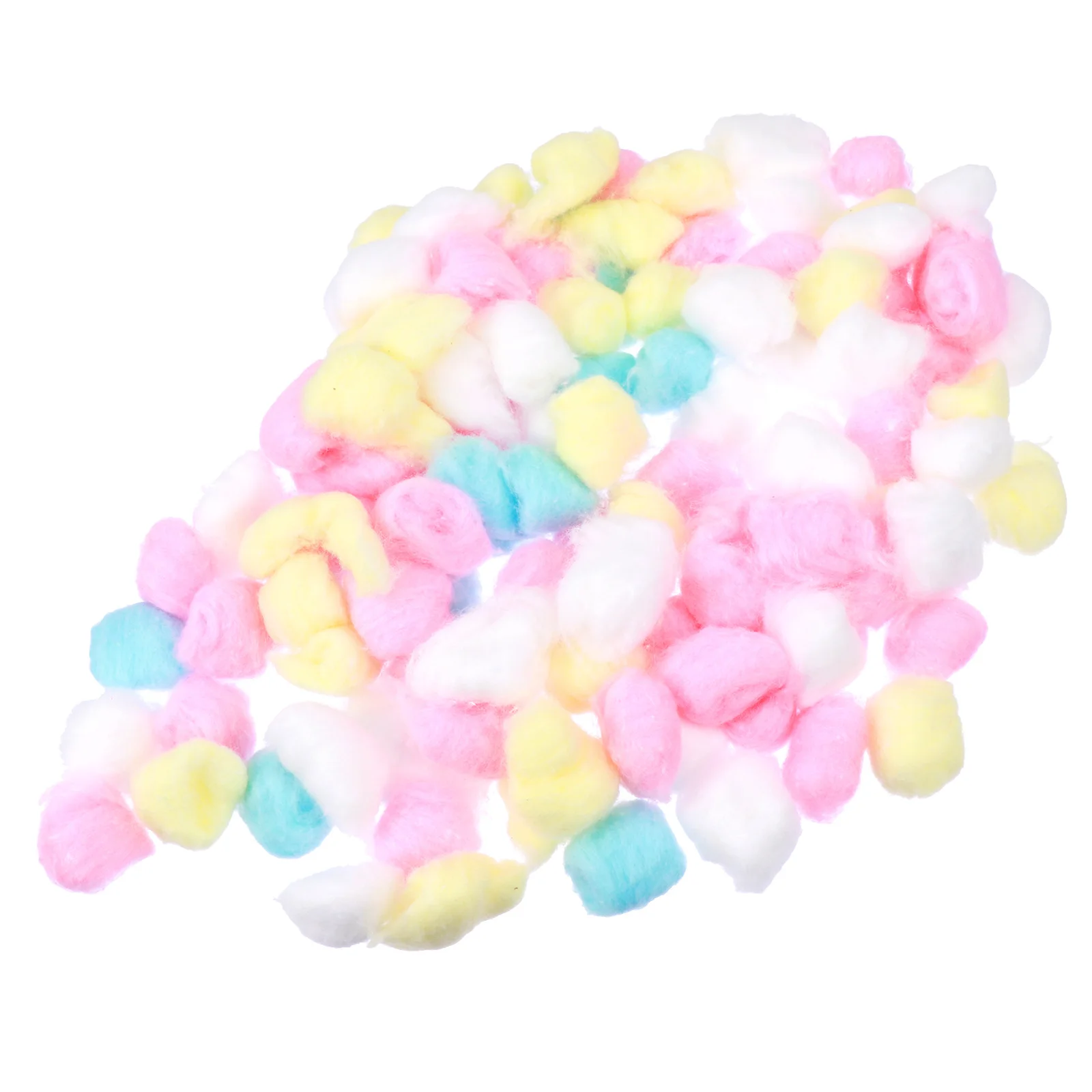 

5pcs Colorful Defatted Cotton For Hamster Warm House Winter Pet Cotton Ball Cozy Sleeping Bed Absorbent Pet Supply