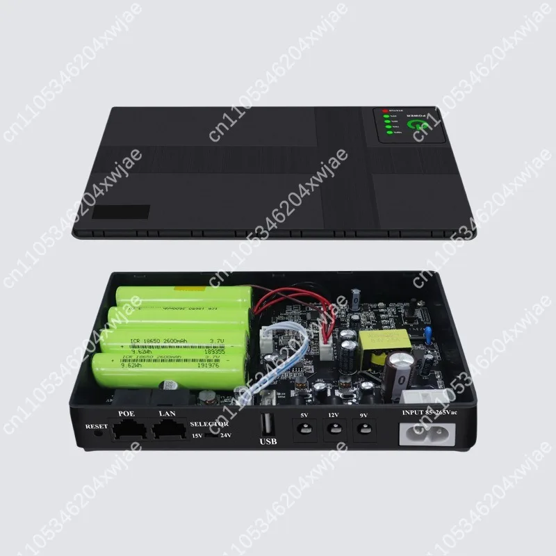 12V Mini DC UPS Uninterruptible Backup Power Battery High Capacity Portable Power Source For Security Camera Network Equipment