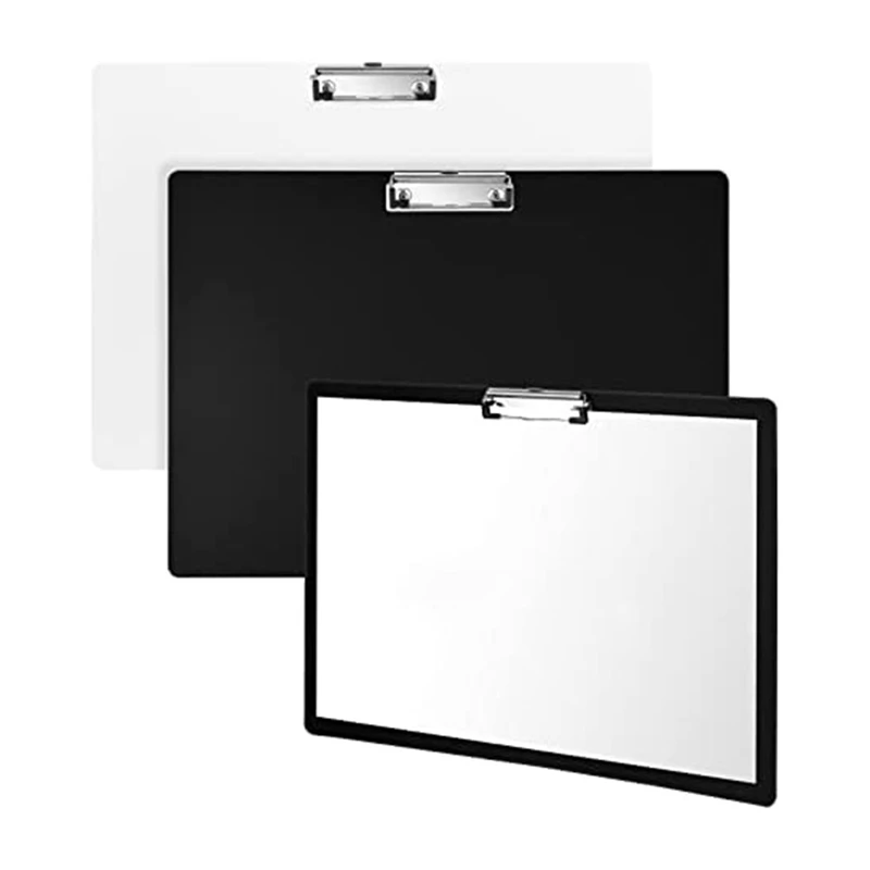 2 Piece A3 Clipboard Clipboard With Clip And Hole For Hanging For Office Kitchen Workshop