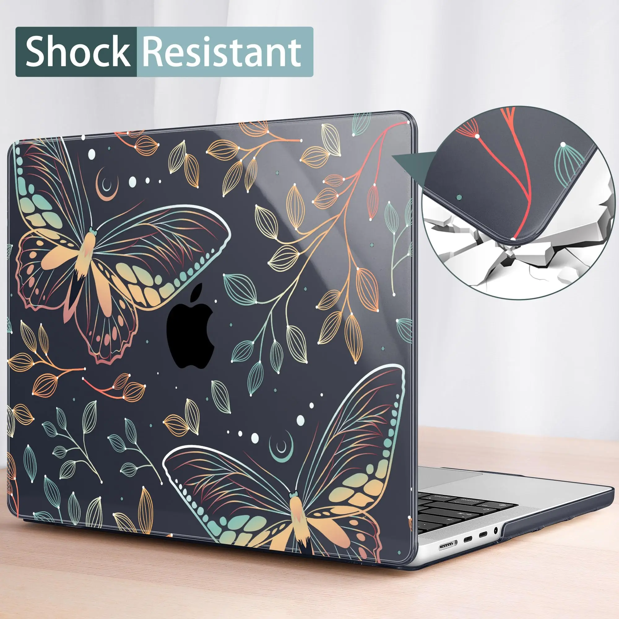 for Macbook Pro 14 16 M3 A2991 2918 A2992 2023 M2 Air 15 Case for Air 13.6 2022 Pro 13 inch Case for M1 Air 13 A2337 Hard Shell