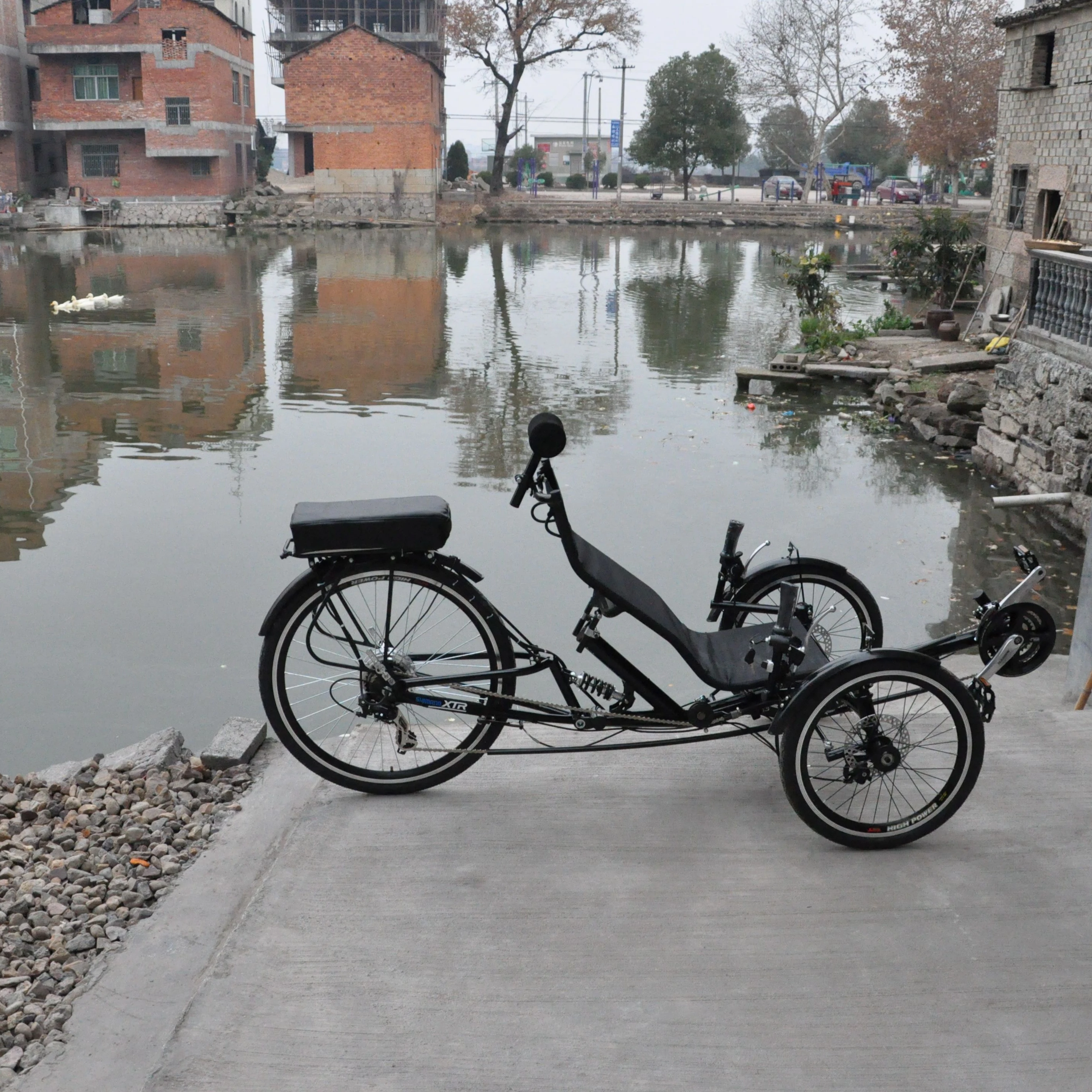 

Оптовая продажа лежащего электровелосипеда на открытом воздухе 26 дюймов 36 В 350 Вт электрический лежачий трехколесный велосипед 3-колесный лежачий трайк для взрослых