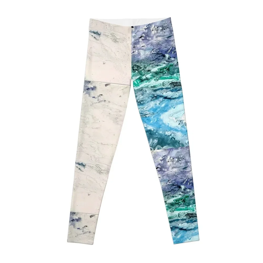 

Vibrant Ocean Leggings sport legging sports woman gym Women's fitness Womens Leggings