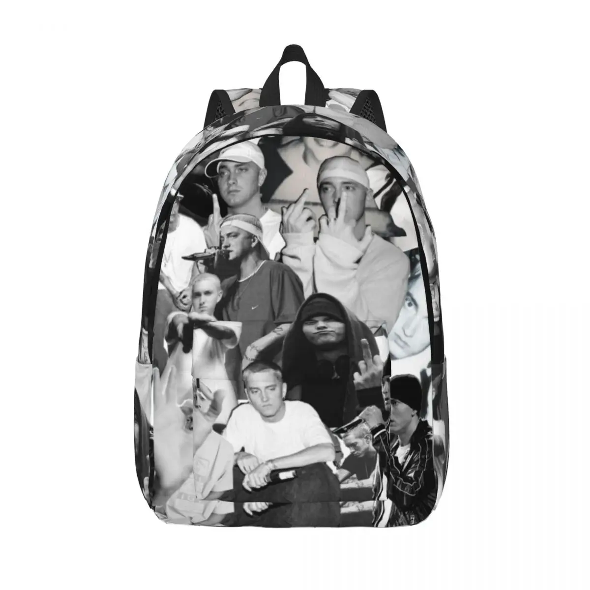 

Рюкзак Eminem для мужчин и женщин, подростковый школьный рюкзак, сумка через плечо для колледжа, уличная сумка