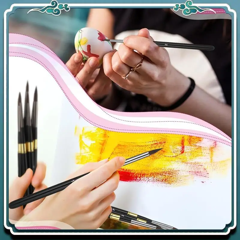 

Простые в использовании дорожные акварельные кисти, художественные кисти, съемный дорожный акварельный набор, подходит для акварельных акриловых чернил Gou