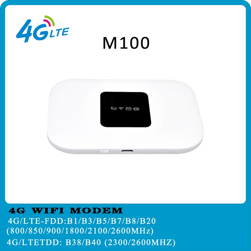 4G Wifi Router LTE Cat4 150Mbps Wireless Portable Pocket Mobile Hotspot Car Mini Wi-Fi PK E5577 E5573