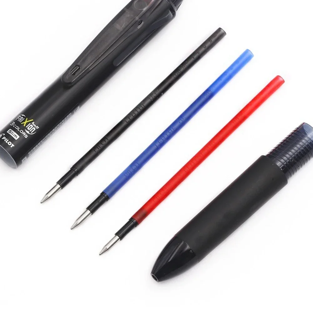 Bolígrafo borrable PILOT Frixion, bolígrafo de Gel multifuncional LKFBS-60EF, bolígrafo 3 en 1 de fácil borrado, papelería de 0,38/0,5mm,