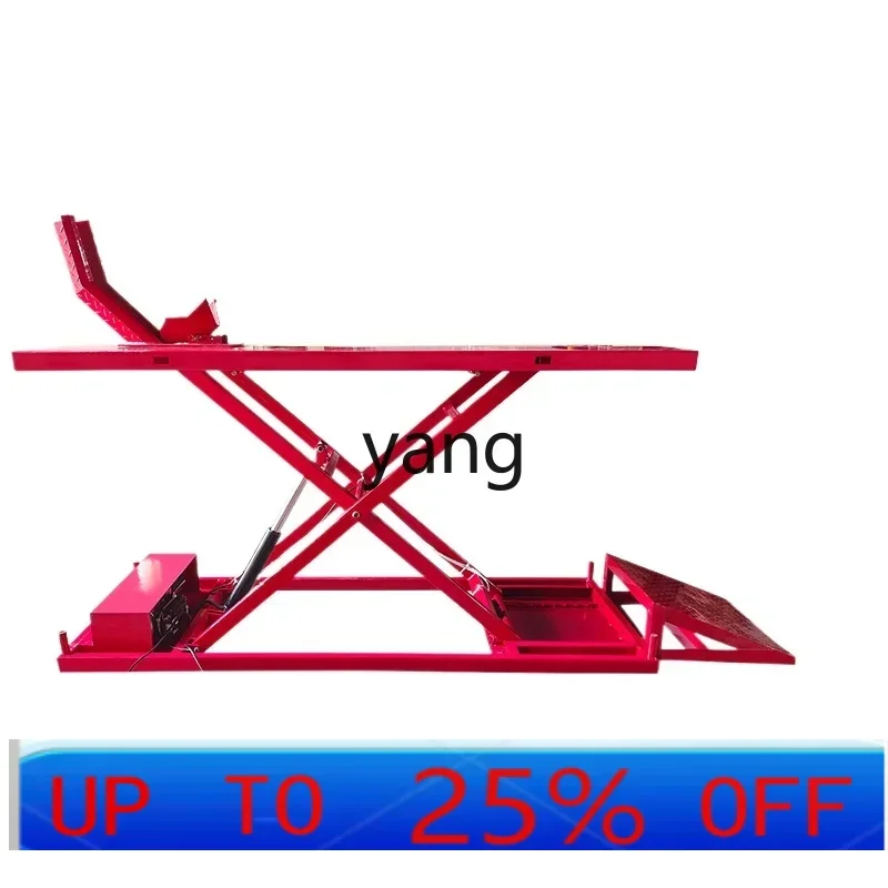 YJQ   motorcycle repair lift, electric locomotive repair work platform