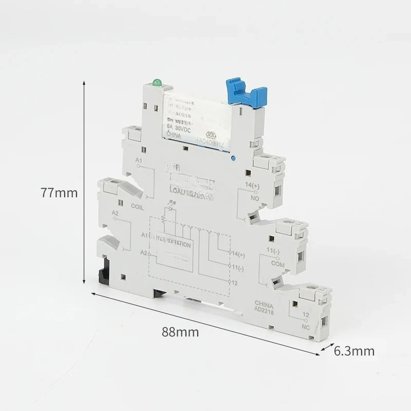 

Hongfa ultra thin chip relay module middle Panasonic HF41F 024 ZS41F 1Z C2 1