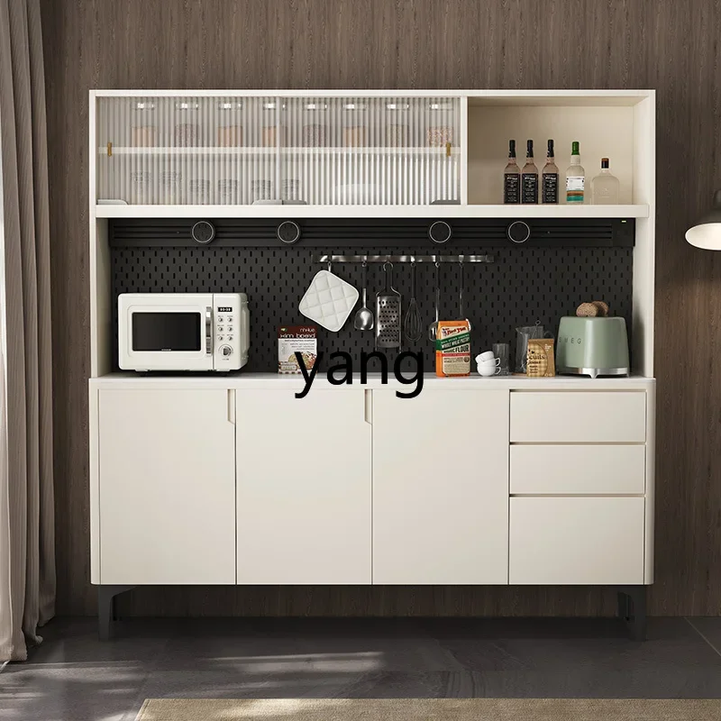 

LMM rock slab dining side against the wall integrated cabinet simple household living room locker