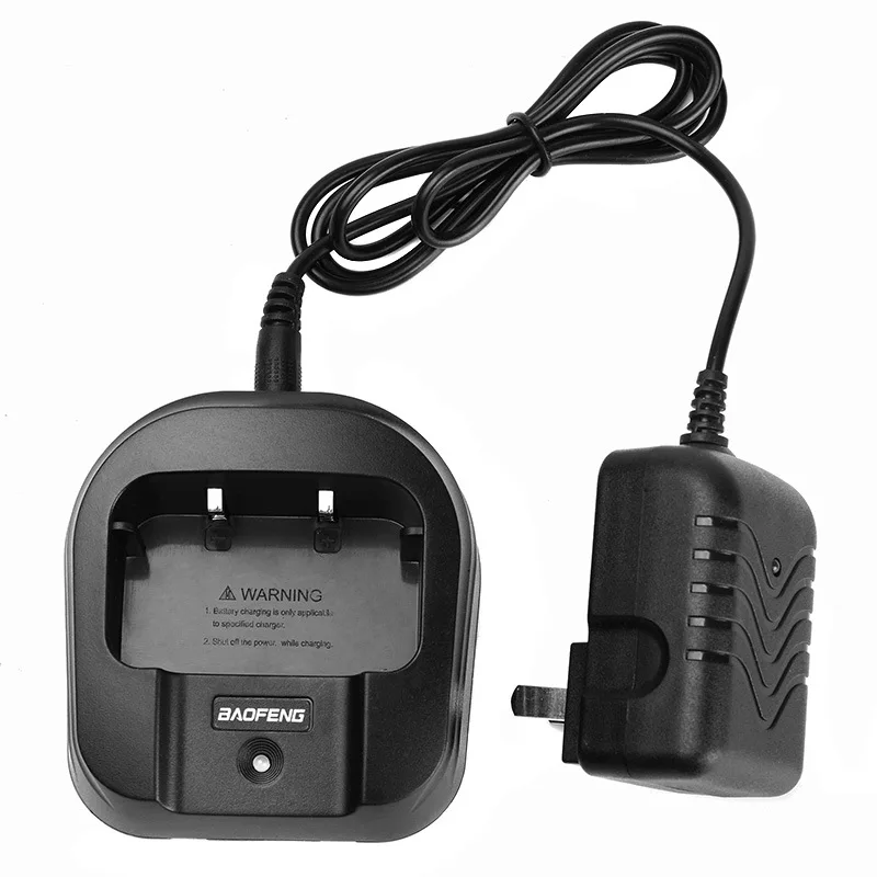 BAOFENG Walkie Talkie UV-10R Desktop Charger Compatible with UV-S9 Pro UVS9 Plus TR818UV Optional Adapter US/EU/AUS/UK/CAR/USB