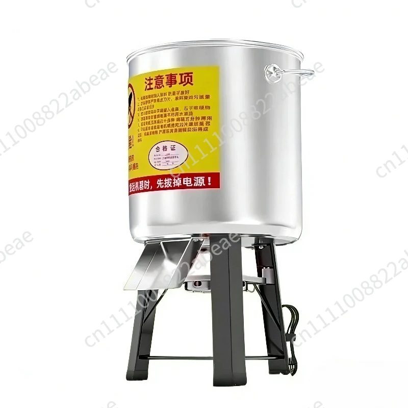 New Stainless Steel Vegetable Crusher Feeding Chicken, Duck and Goose Crusher Breeding Small Household Bucket Type