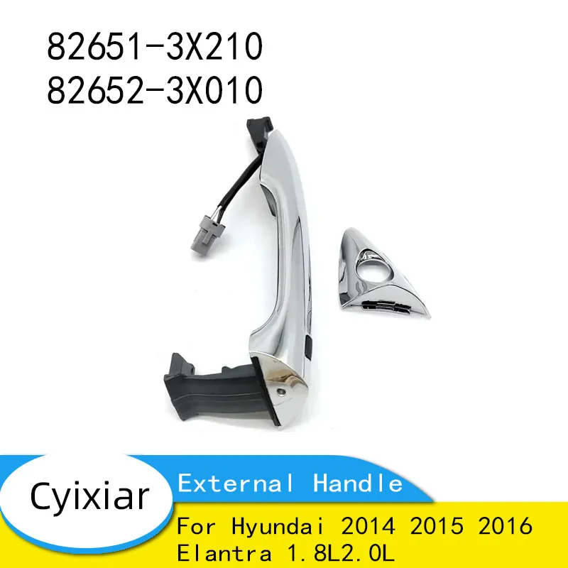 82651-3X210 82652-3X010 Door Handle Door Inductance External Handle for Hyundai 2014 2015 2016 Elantra 1.8L2.0L