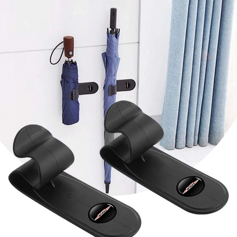 

Автомобильный зажим для зонта, вешалка для багажника, зажим для хранения на заднем сиденье для MINI Cooper JCW WORKS R55 R56 F55 F56 R57 R58 R59 R60 R50 R53