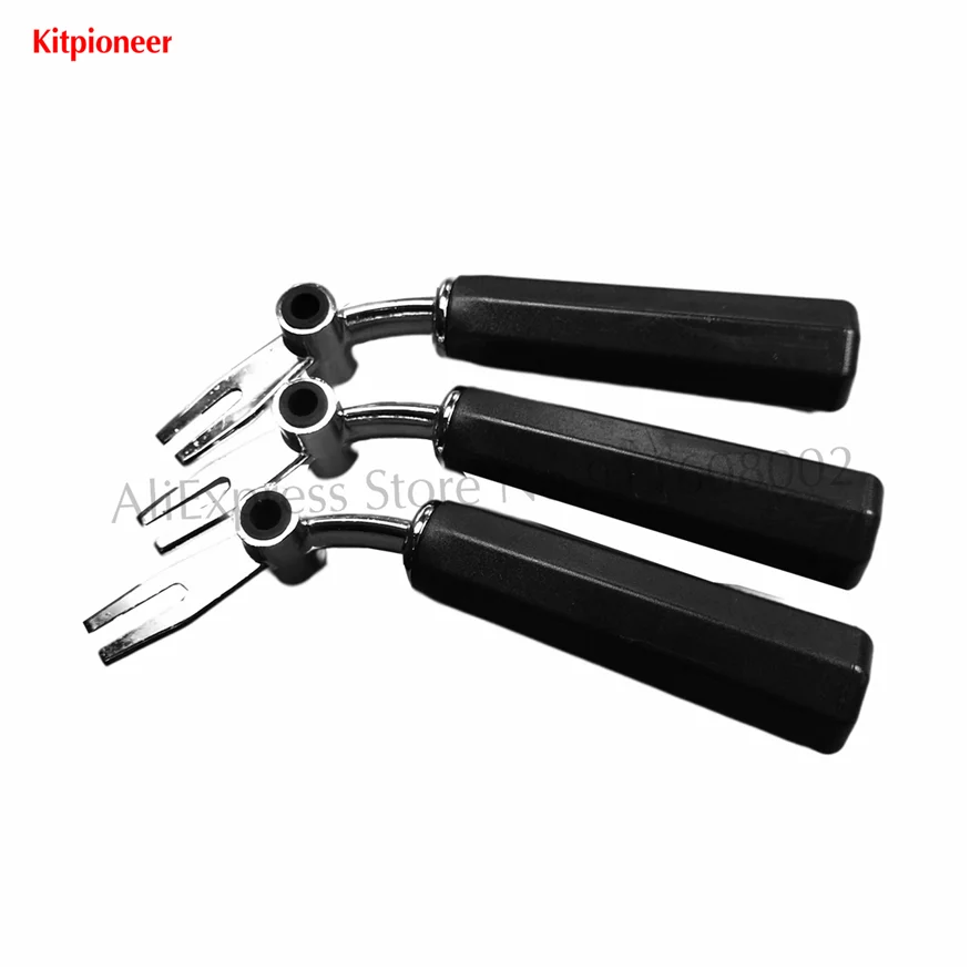 3 In 1 Handle Grips Black Hand Shanks Hexagon Bottom Spare Parts For Soft Serve Ice Cream Machines New Accessories