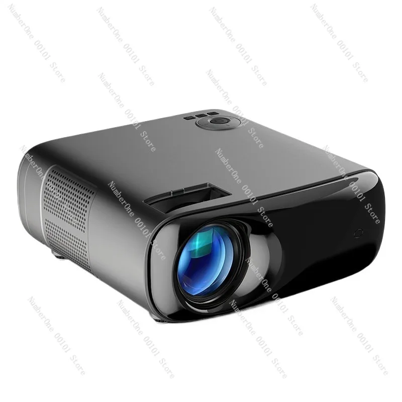 High definition intelligent digital projector, trapezoidal correction 1080P projector supports 4K