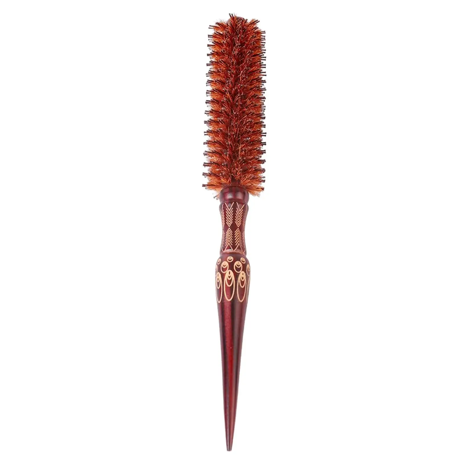 Round Hair Brush Fluffy Anti Static Light Weight Hairbrush for Heat Styling