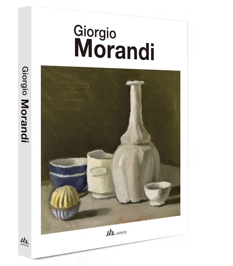 

Подлинный английский оригинал Giorgio Morandi, Джордж Моранди, рисованный вручную портфель эскизов, учебник по эскизам художественного карандаша