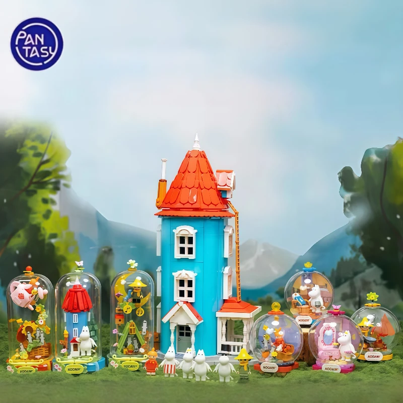 Pantasy Moomin Wonderland Collection Snufkin Building Blocks